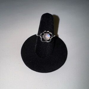 Labradorite Crystal Ring